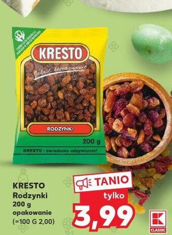 Kaufland Rodzynki kresto oferta