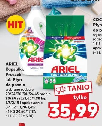 Kaufland Płyn do prania color ariel oferta