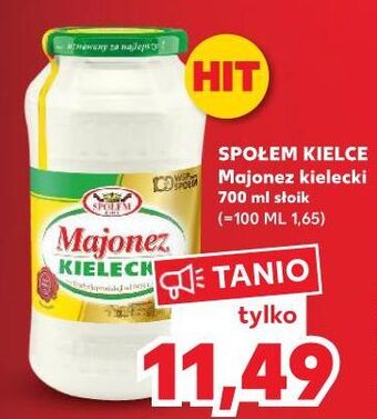 Kaufland Majonez kielecki społem kielce oferta