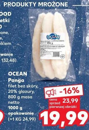 Kaufland Filet z pangi ocean (ryby) oferta
