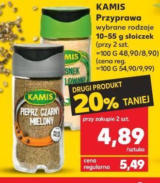 Kaufland Czosnek granulowany kamis oferta