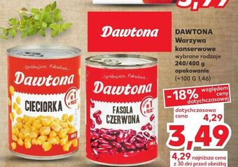 Kaufland Fasola czerwona dawtona oferta