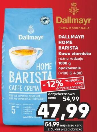 Kaufland Kawa dallmayr home barista caffe crema dolce oferta