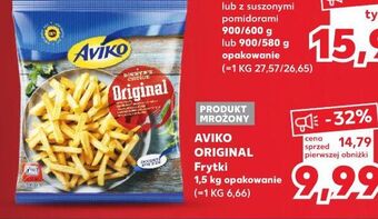Kaufland Frytki proste aviko original oferta