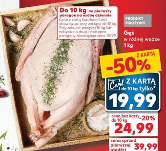 Kaufland Gęś oferta
