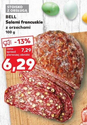 Kaufland Bell Salami francuskie z orzechami 100g oferta
