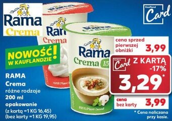 Kaufland Rama crema 200ml oferta