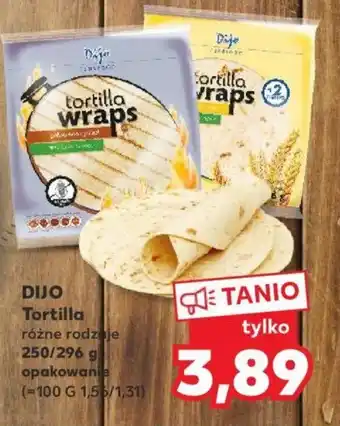 Kaufland Dijo tortilla 250g oferta