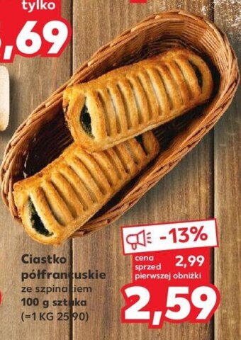 Kaufland Ciastko półfrancuskie 100g oferta