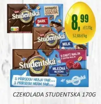 Społem Czekolada studentska 170g oferta