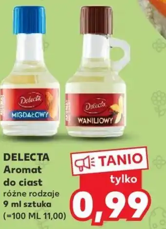 Kaufland Delecta aromat do ciast 9ml oferta