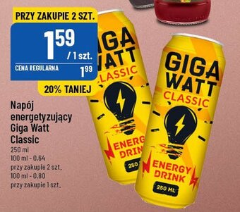 Napój energetyczny classic