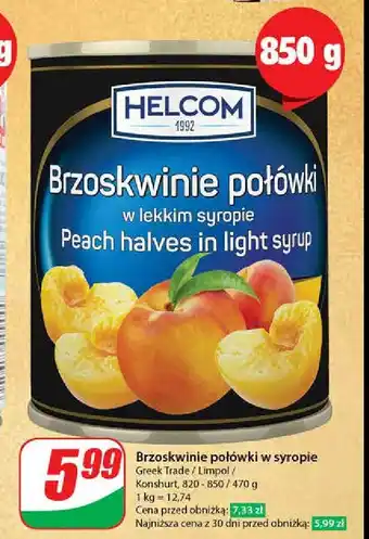 Dino Brzoskwinie połówki oferta