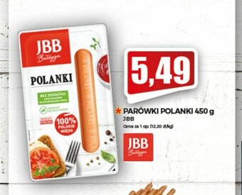 Topaz Parówki Polanki 450g oferta