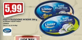 Topaz Filety śledziowe w sosie 280g oferta