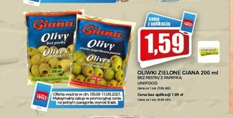 Oliwki zielone Giana 200ml