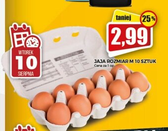 Topaz Jaja rozmiar M 10 sztuk oferta