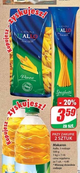 Dino Makaron spaghetti oferta
