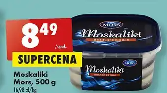 Biedronka Moskaliki delikatesowe mors ryby oferta