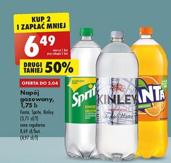 Biedronka Napój pomarańczowy fanta oferta