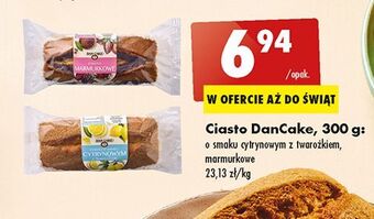 Biedronka Ciasto marmurkowe dan cake oferta