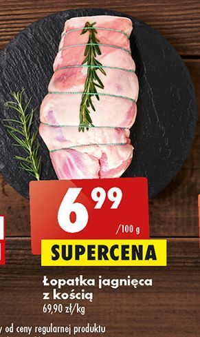 Biedronka Łopatka jagnięca z kością oferta