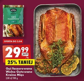 Gęś faszerowana kraina mięs