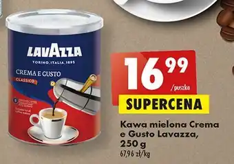 Biedronka Kawa puszka lavazza crema & gusto classico oferta