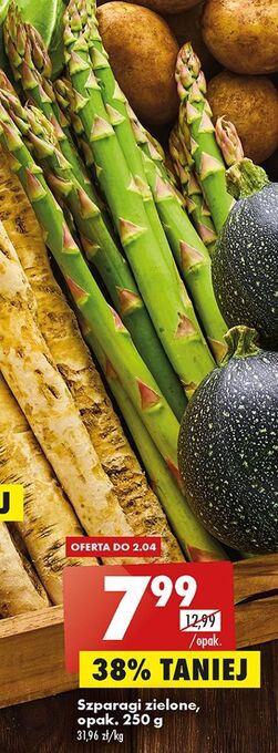 Biedronka Szparagi zielone oferta