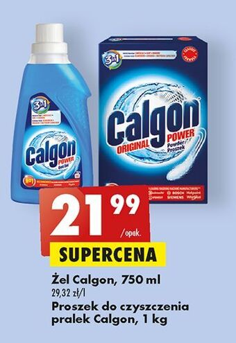 Biedronka Proszek zmiękczający wodę przeciw kamieniowi calgon oferta