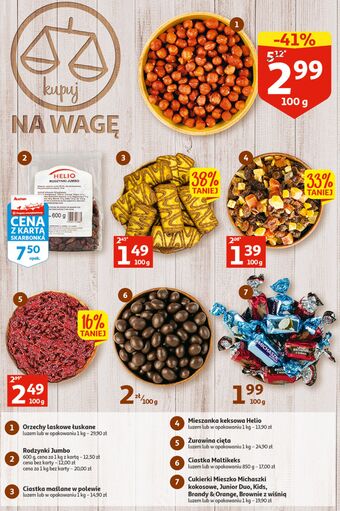Auchan Praliny brandy&orange mieszko oferta