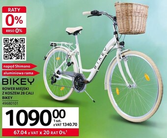 Selgros Rower miejski bikey oferta