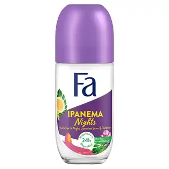 Biedronka Fa ipanema nights 24h dezodorant w kulce o zapachu jaśminu 50 ml oferta