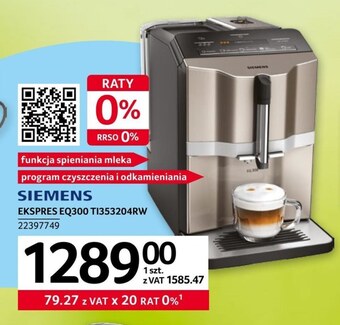 Selgros Ekspres do kawy siemens oferta