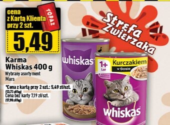 Topaz Karma dla kota whiskas oferta