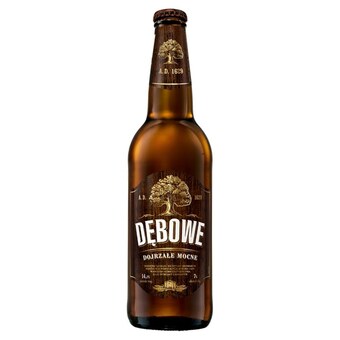 Dębowe dojrzałe mocne piwo jasne 500 ml