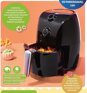 Lidl Frytkownica silvercrest oferta