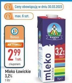 E.Leclerc Mleko 3.2 % łowicz 1906 łowickie oferta