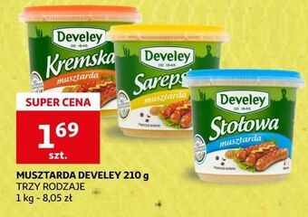 Auchan Musztarda stołowa develey oferta