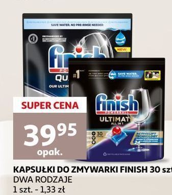 Auchan Tabletki do zmywarek regular finish quantum oferta