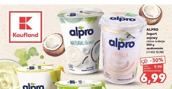 Kaufland Jogurt sojowy waniliowy alpro oferta