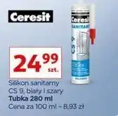 Auchan Silikon sanitarny cs 9 biały ceresit oferta