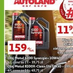 Auchan Olej silnikowy 8100 x-clean efe 5w30 motul oferta