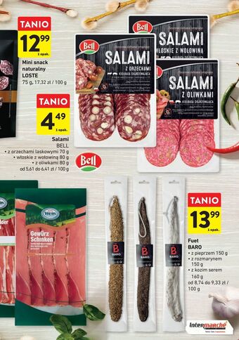 Intermarche Mini snack naturalny auvernou oferta