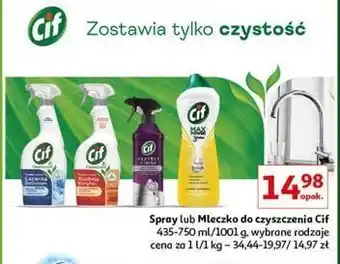 Auchan Spray osad z kamienia cif perfect finish oferta