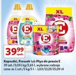 Auchan Proszek do prania kolorowego malezyjska orchidea i drzewo sandałowe e aromatherapy oferta