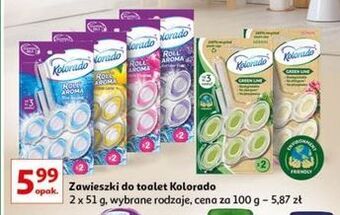 Auchan Kostka do wc lavender field kolorado roll aroma oferta