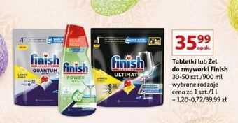 Auchan Tabletki do zmywarek lemon finish quantum oferta