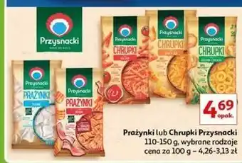 Auchan Prażynki solone przysnacki oferta