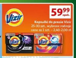 Auchan Kapsułki do prania kolorów vizir all in one pods oferta
